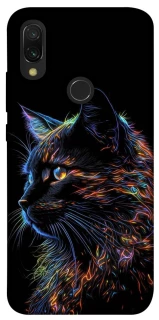 Чохол на Xiaomi Redmi 7 Чорний кіт фото 1 з 1