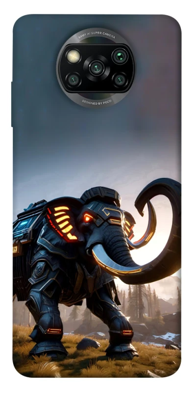 Чохол на Xiaomi Poco X3 NFC / Poco X3 Pro Cyber ​​elephant фото 1 з 1