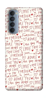 Чохол на Oppo Reno 4 Pro Love aesthetic ver.4 фото 1 з 1