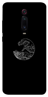 Чохол на Xiaomi Redmi K20 / K20 Pro / Mi9T / Mi9T Pro Black tsunami фото 1 з 1
