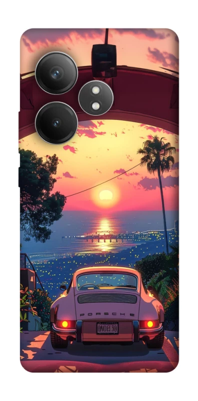 Чехол на Realme GT Neo 6 SE Porsche at sunset фото 1 из 1