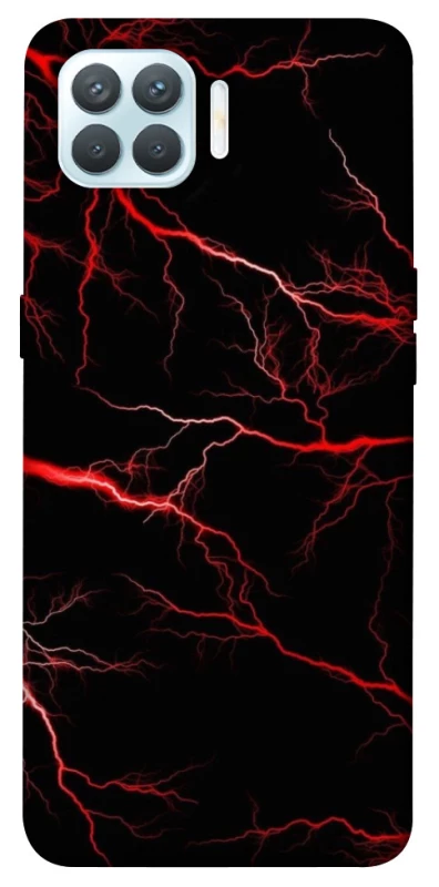 Чехол на Oppo F17 Pro Красная молния фото 1 из 1