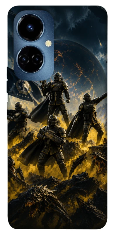 Чохол на TECNO Camon 19 Pro HELLDIVERS фото 1 з 1