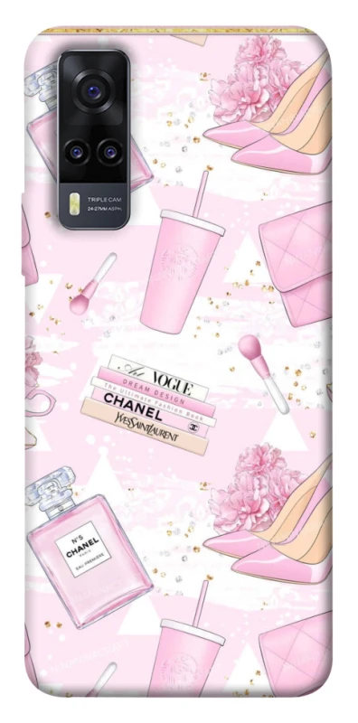 Чехол на Vivo Y31 Fashion collage ver.10 фото 1 из 1