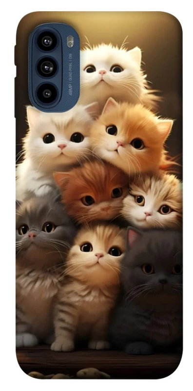 Чехол на Motorola Moto G41 Чехол Kittie Love v2 фото 1 из 1