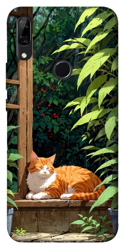 Чохол на Huawei P Smart Z red cat фото 1 з 1