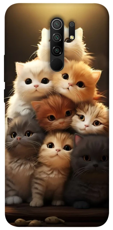 Чохол на Xiaomi Redmi 9 Чохол Kittie Love v2 фото 1 з 1