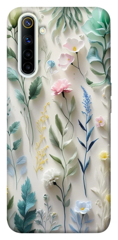 Чехол на Realme 6 Floral design ver.3 фото 1 из 1
