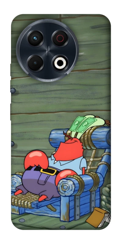 Чохол на TECNO Spark 30 Pro (KL7) Mr.Krabs фото 1 з 1