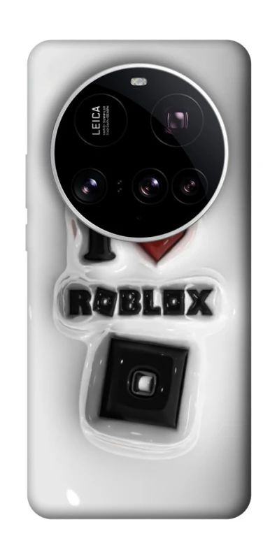 Чохол на Xiaomi 15 Ultra I love Roblox фото 1 з 1
