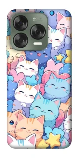 Чехол на ZTE Nubia V70 Design Funny Kittens ver.3 фото 1 из 1