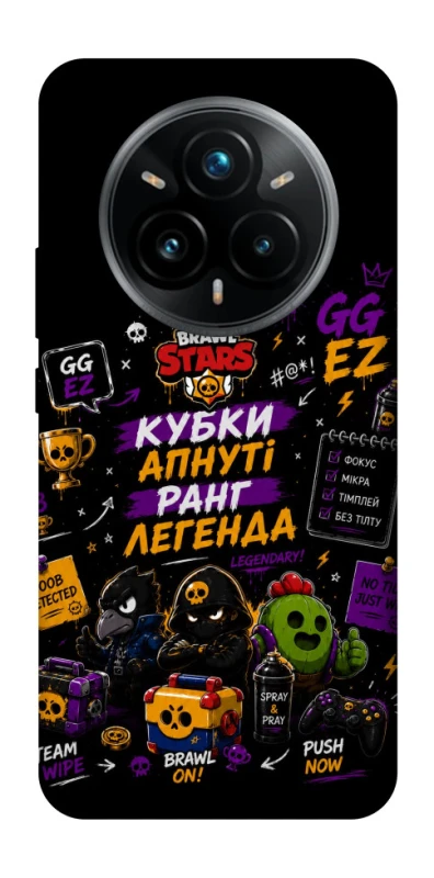 Чехол на Realme 14 Pro+ Brawl Stars collage фото 1 из 1