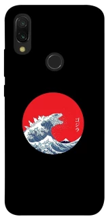 Чехол на Xiaomi Redmi 7 Волны Японии фото 1 из 1