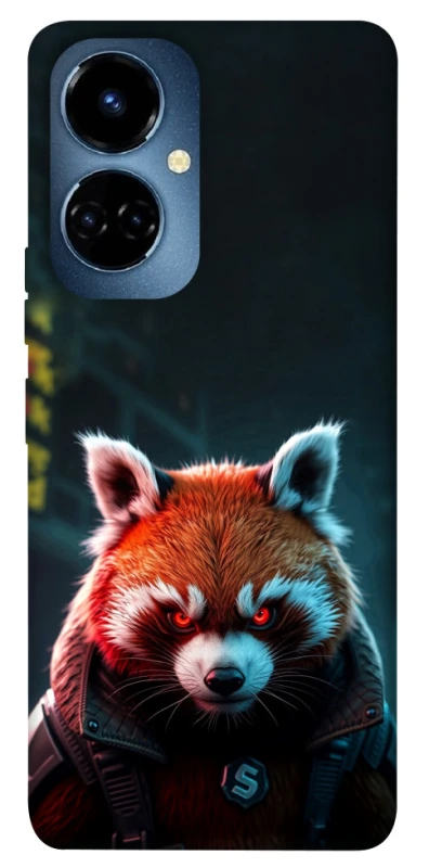 Чохол на TECNO Camon 19 Cyber Red Panda фото 1 з 1