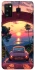 Чехол на Samsung Galaxy A41 Porsche at sunset фото 1 из 1