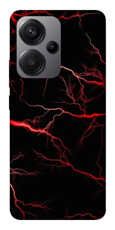 Чехол на Xiaomi Redmi Note 13 Pro+ Красная молния фото 1 из 1