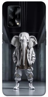 Чохол на Oppo A74 4G Слон v2 фото 1 з 1