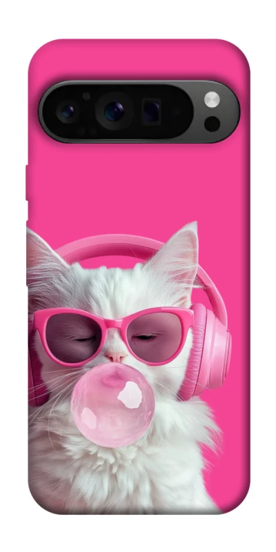 Чехол на Google Pixel 9 Pro Pink kitty фото 1 из 1