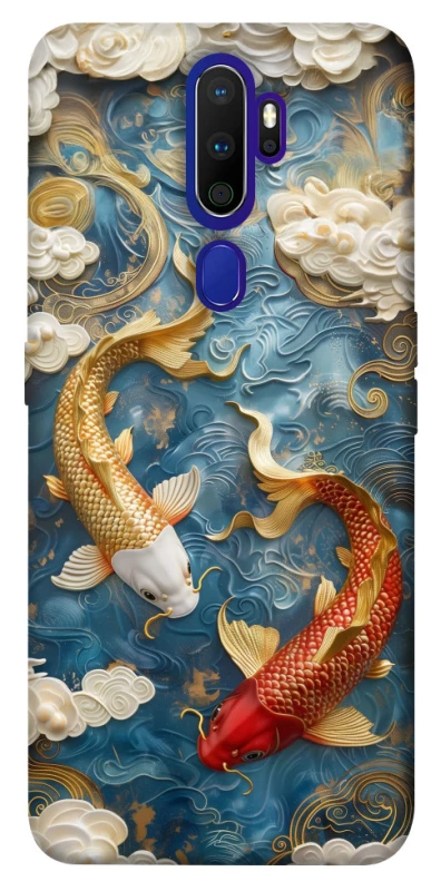Чохол на Oppo A5 (2020) / Oppo A9 (2020) Koi carp фото 1 з 1