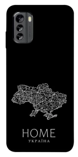 Чохол на Nokia G60 Ukraine black map фото 1 з 1