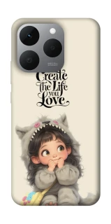 Чохол на Realme 15T Create the life you love фото 1 з 1