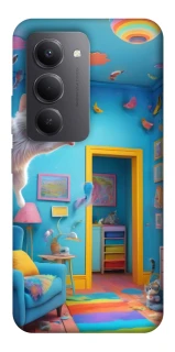 Чехол на Xiaomi Redmi 15 (Global) crazy cat фото 1 из 1