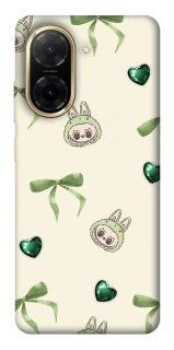 Чохол на Xiaomi Redmi A5 (Europe version) Labubu Green Heart фото 1 з 1