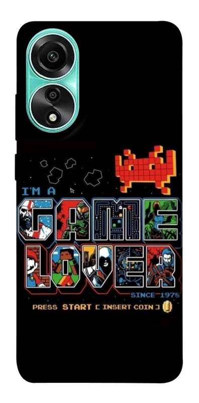 Чохол на Oppo A78 4G Game Over фото 1 з 1