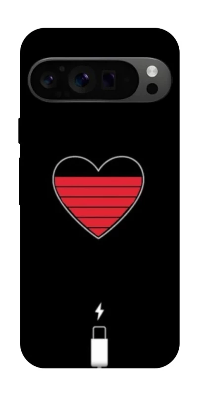 Чехол на Google Pixel 9 Pro Charge your heart фото 1 из 1