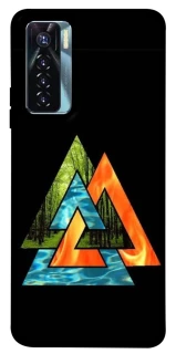 Чехол на TECNO Camon 17 Pro Валькнут v4 фото 1 из 1