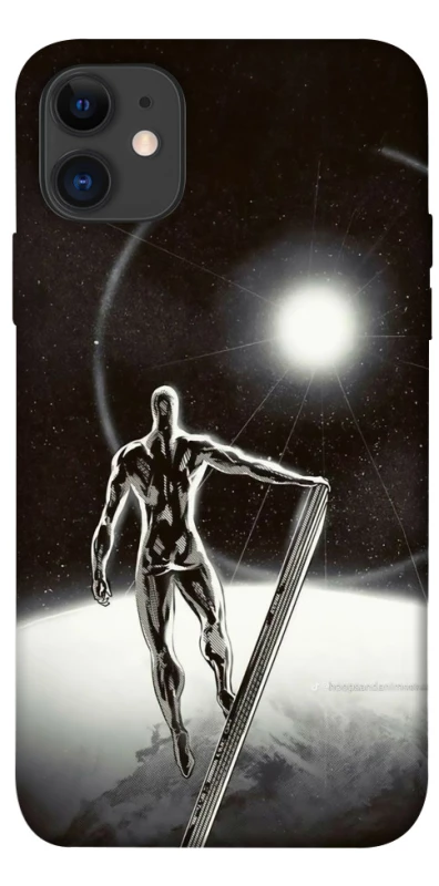 Чехол на Apple iPhone 11 (6.1") Серебряный сёрфер фото 1 из 1