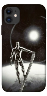 Чехол на Apple iPhone 11 (6.1") Серебряный сёрфер фото 1 из 1