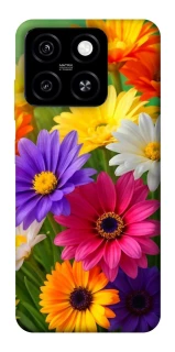 Чехол на ZTE Blade A55 4G Flowers v32 фото 1 из 1