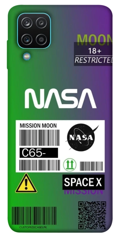 Чехол на Samsung Galaxy M12 NASA ver.2 фото 1 из 1