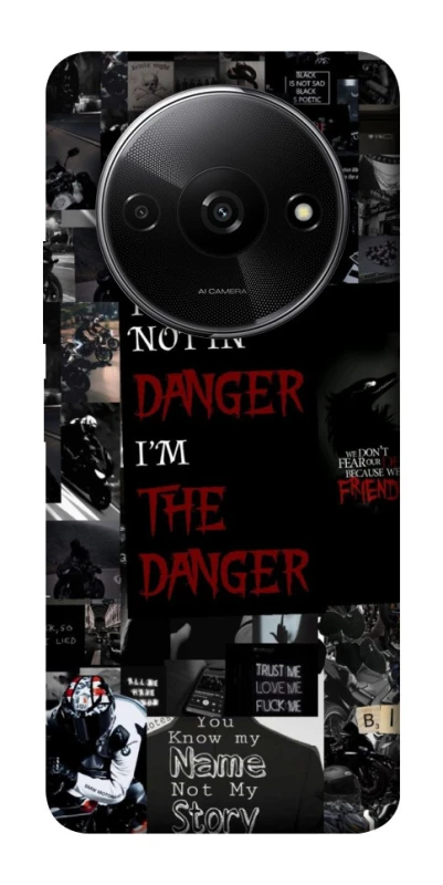 Чохол на Xiaomi Redmi A3 Danger collage фото 1 з 1