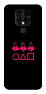 Чохол на TECNO Camon 16 SE squid game v3 фото 1 з 1