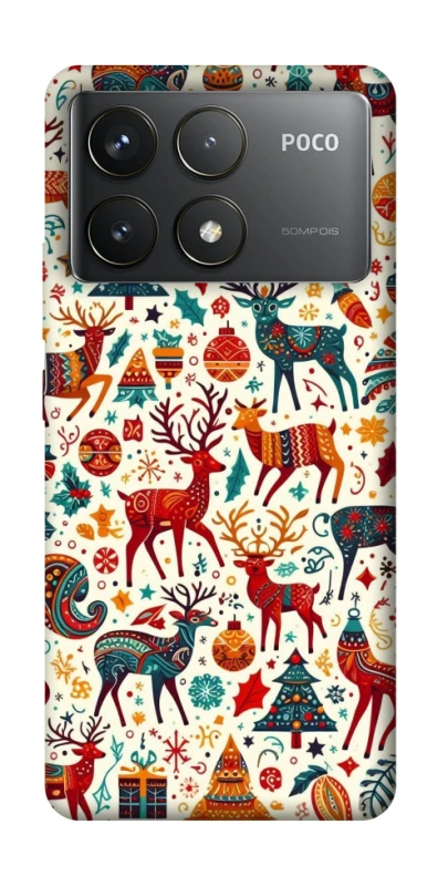 Чохол на Xiaomi Poco F6 Pro Christmas spirit ver.5 фото 1 з 1