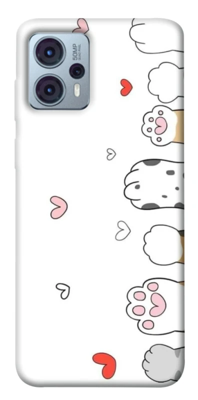 Чехол на Motorola Moto G23 Paws фото 1 из 1