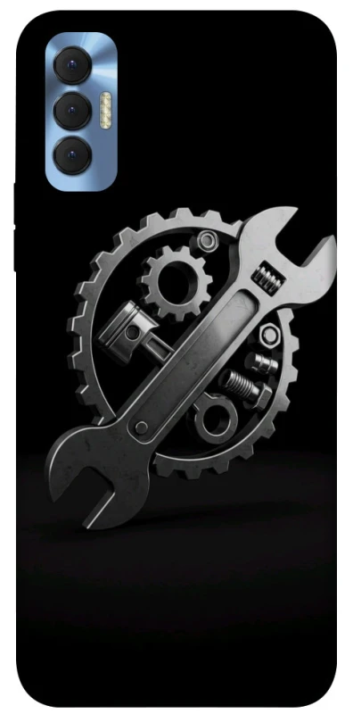 Чехол на TECNO Spark 8P Mechanic v2 фото 1 из 1