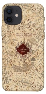 Чохол на Apple iPhone 12 (6.1") Harry Potter Marauder's Map фото 1 з 1