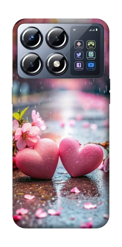 Чохол на Xiaomi POCO X8 Pro Pink heart фото 1 з 1