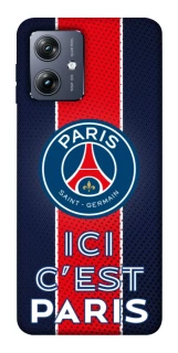 Чохол на Motorola Moto G54 FC PSG v1 фото 1 Чохол на Motorola Moto G54 FC PSG v1 фото 1 з 1