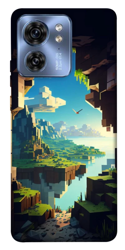 Чохол на Motorola Edge 40 Minecraft sunrise фото 1 з 1