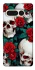 Чехол на Google Pixel 7 Pro skull and rose фото 1 из 1
