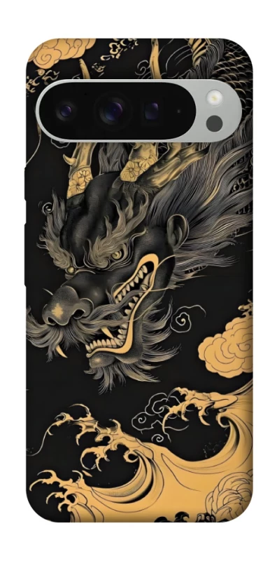 Чохол на Google Pixel 9 Pro XL gold dragon фото 1 з 1