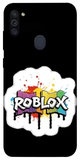 Чохол на Samsung Galaxy M11 Roblox logo ver.2 фото 1 з 1