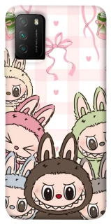 Чехол на Xiaomi Poco M3 All Labubu 2 фото 1 из 1