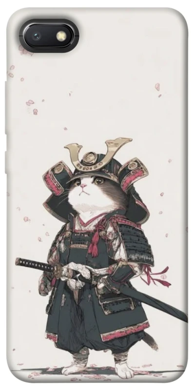 Чохол на Xiaomi Redmi 6A Samurai Cat Warrior фото 1 з 1