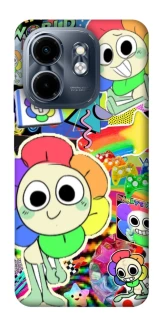 Чехол на Infinix Smart 9 4G / Hot 50i Dandy world collage фото 1 из 1