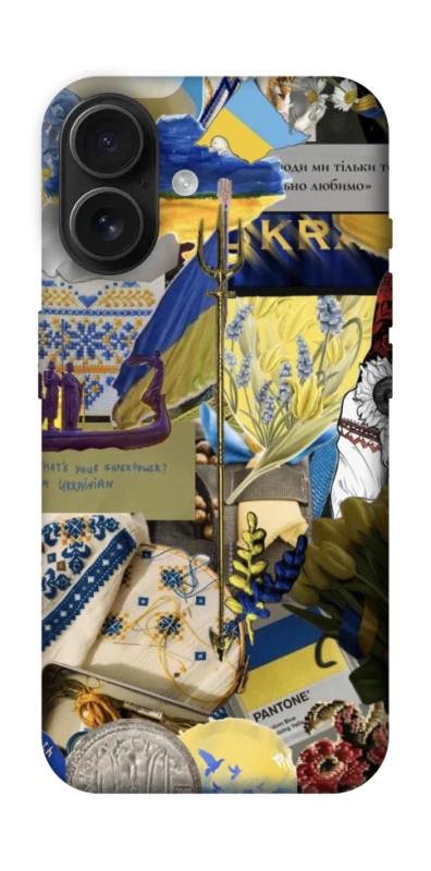 Чохол на Apple iPhone 16 Ukraine style ver.7 фото 1 з 1